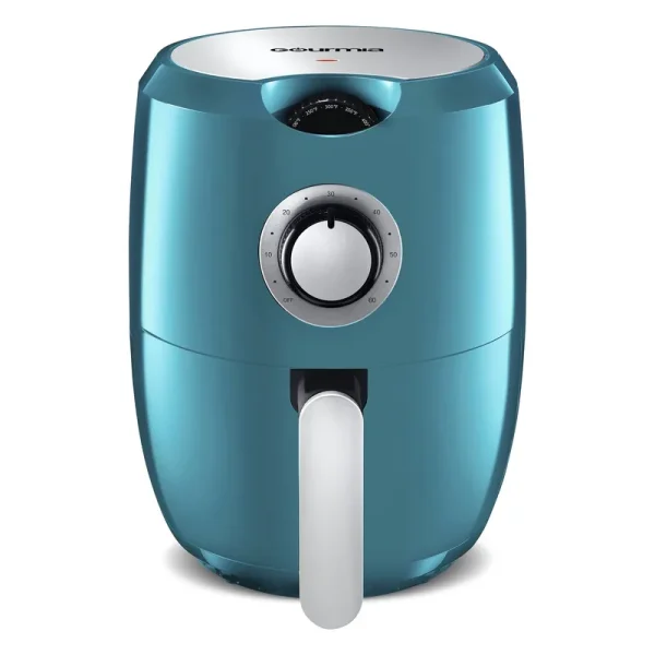 Gourmia Air Fryer with Dishwasher Safe Basket - Blue - 2.2 qt