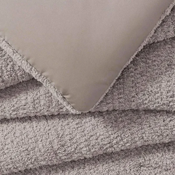 Sunday Citizen Snug Stitch Comforter, King - Taupe