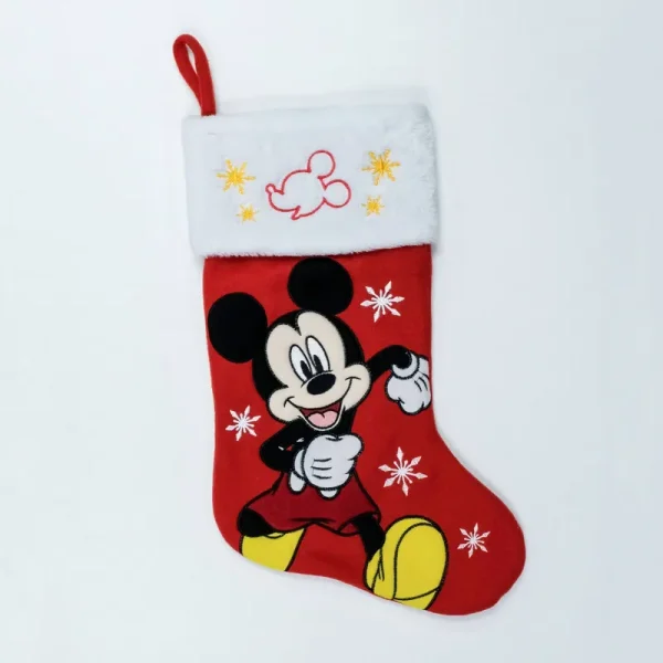 Disney Mickey Mouse Christmas Stocking Red