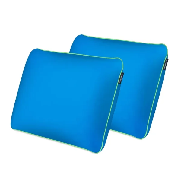 Imaginarium Memory Foam Fun Pillow with Cool-to-the-Touch Cover 2-Pack (cosmic Blue)