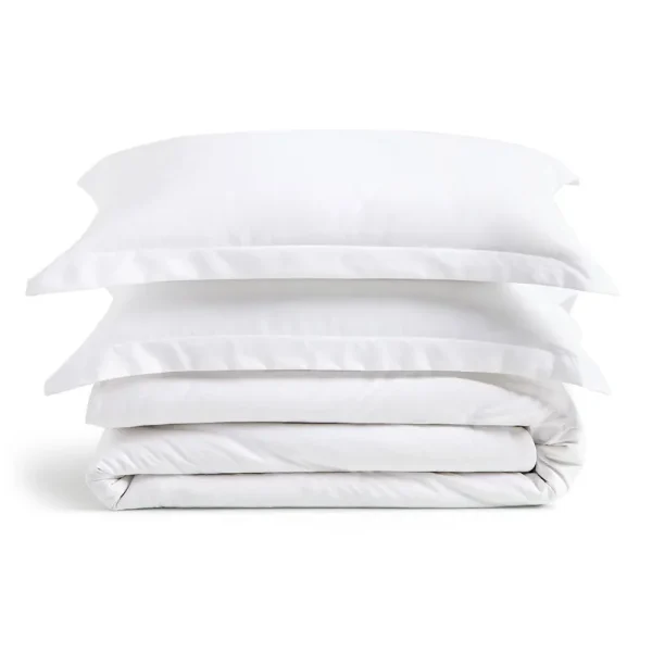 Cosy House Collection Luxury Bamboo Duvet Cover Set 3-Piece - Ultra Soft Bedding - Zippered Comforter Protector, Includes 2 Pillow Shams - Full/Queen