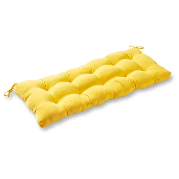 Kensington Garden 17"x44" Solid Outdoor Bench Cushion Sunbeam