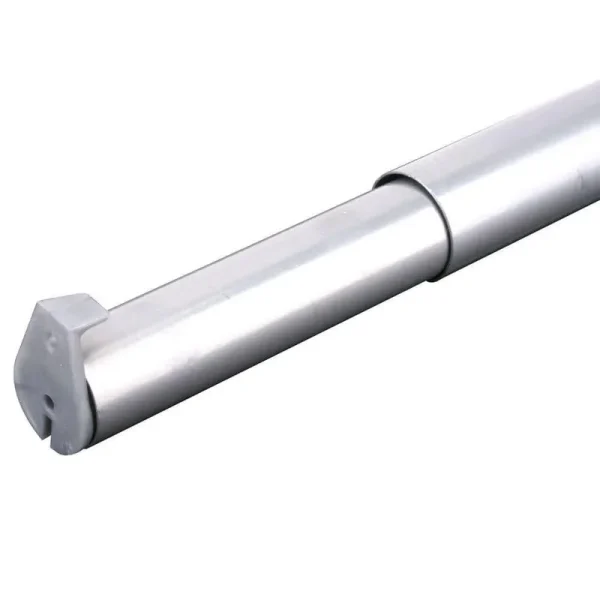 Everbilt 72 inch - 120 inch Platinum Adjustable Closet Rod 1.26W x 1.26D