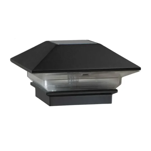 Deckorators 2.5" Solar Post Cap - Black