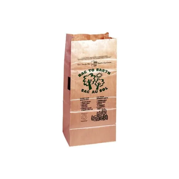 Lowe's 5 Count Pack of 30 Gallon Paper Leaf Trash Bags