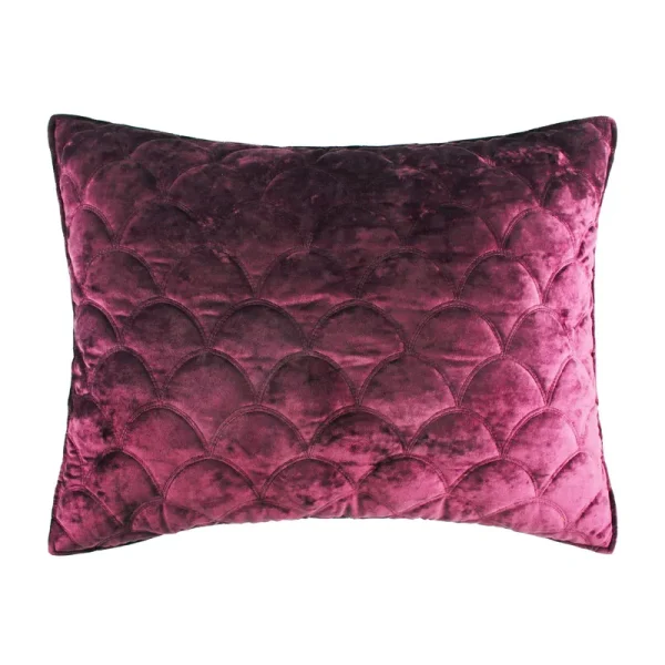 Levtex Ellora Velvet Plum King Sham