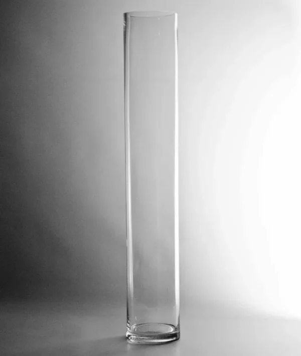 WGV International Glass 4-inch x 24-inch Cylinder Vase (Pack of 6)