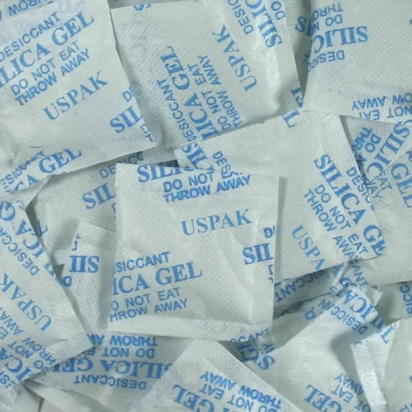 Sohler 5 Gram Pack of 50 Silica Gel Desiccant Packets Drying Agent Moisture Absorber Dehumidifiers (SHIP from Usa)