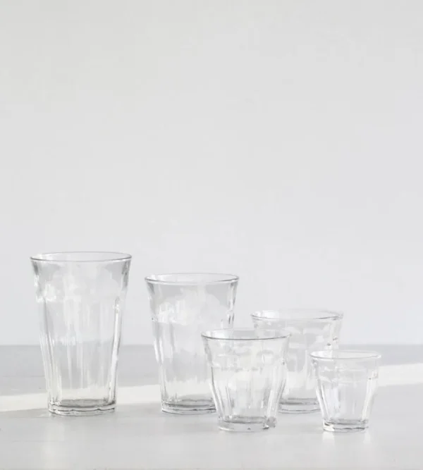 Duralex Set of 6 Picardie Clear 7.75oz Tumblers