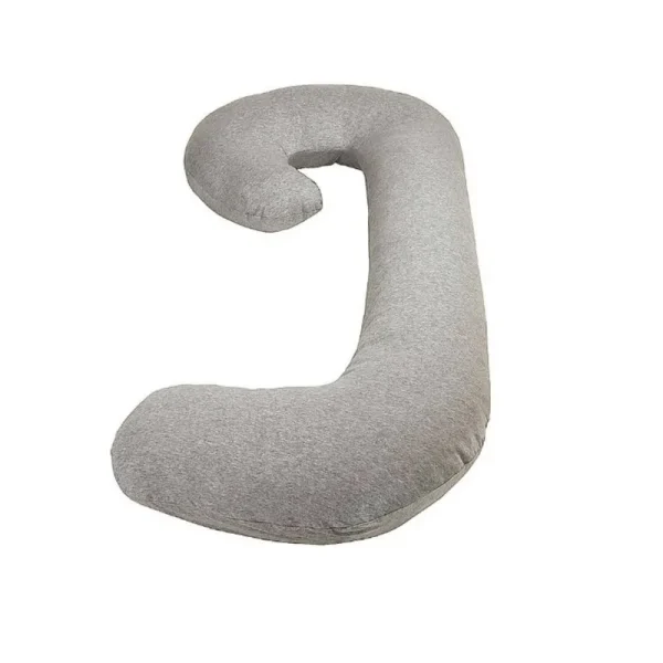 Leachco Snoogle Chic Jersey Body Pillow, Heather Gray