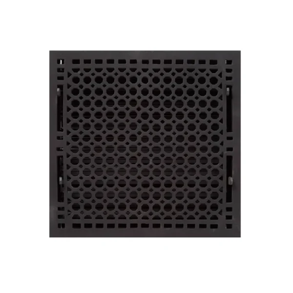 Signature Hardware 301740 Cast Iron Floor Register - 14" x 14"