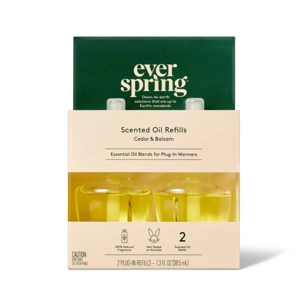 Everspring Oil Refill Air Freshener Cedar and Balsam Scented