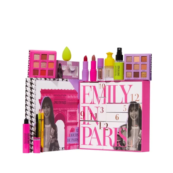 Makeup Revolution x Emily in Paris 12 Days in Paris Advent Calendar