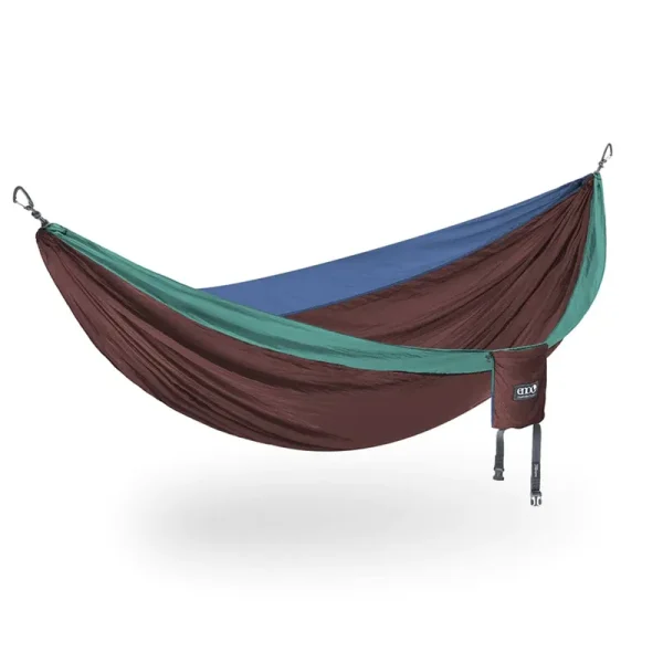 Eno DoubleNest Hammock - Seaglass/Merlot/Denim