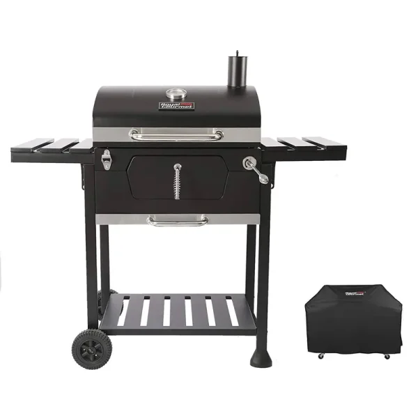 Royal Gourmet CD1824EC, 24-Inch Charcoal BBQ Grill with Cover