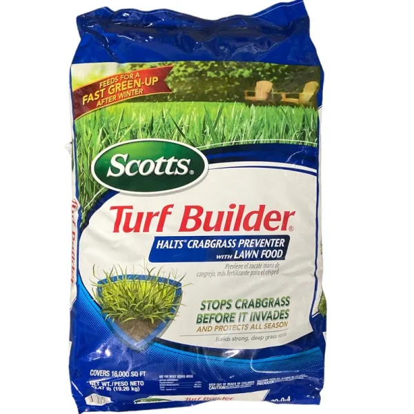 Scotts Turf Builder Halts Crabgrass Preventer with Lawn Food, 42.47lbs