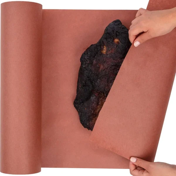 DIY Butcher Paper Roll for Smoking Meat - Crafted in USA - Butcher Paper Smoking - Peach Butcher Paper - Smoker Butcher Paper Roll - Unwaxed Smoke