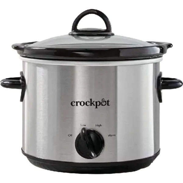 Crock Pot Slow Cooker, 3 Quart Round, Classic