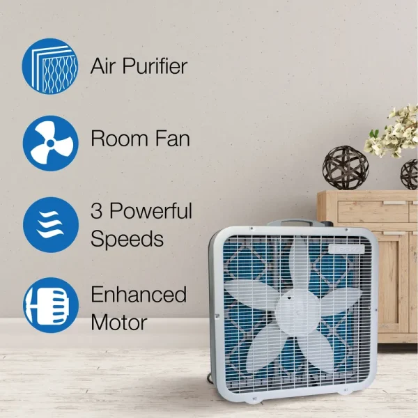 Lasko Air Flex Fan Purifier