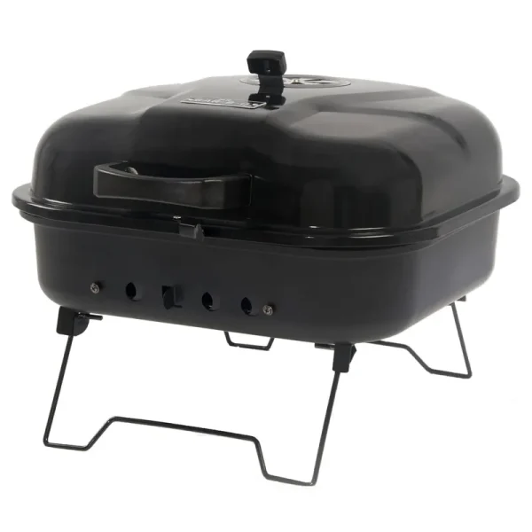 Mr. Bar-B-Q Portable Charcoal Grill 206-Sq in Black/Porcelain Coated Portable Charcoal Grill | CBT1927L