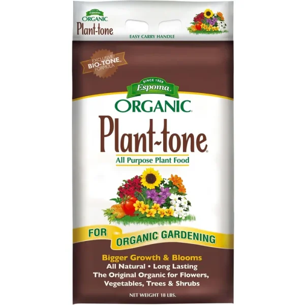 Espoma PT18 Organic Plant Tone Plant Food, 18 lbs.