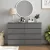 Gray with 8 Drawers