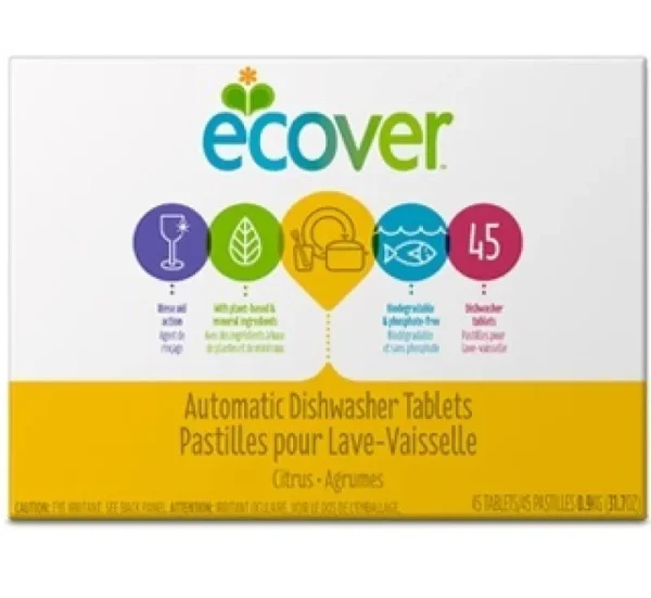 Ecover Automatic Dishwasher Tablets, Citrus - 31.7 oz box