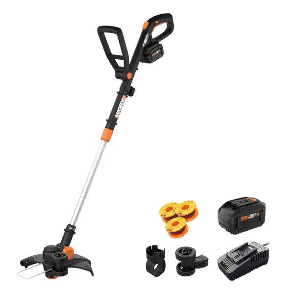 Worx WG170.3 20V Power Share GT Revolution 4.0Ah 12" Cordless String Trimmer
