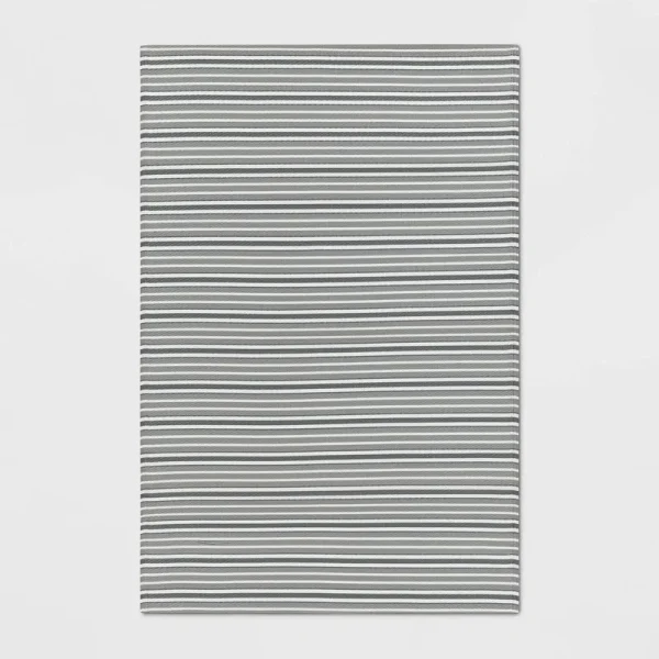 Room Essentials Striped Indoor/Outdoor Rug