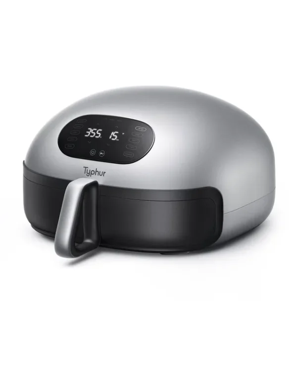 Typhur Dome Air Fryer, No.1 Cooking Speed Large Air Fryer with Superior Airflow, Self-Cleaning Smart Digital Air Fryer with Dishwasher Safe Basket