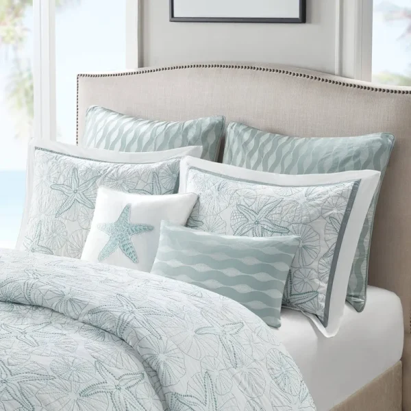 Harbor House Blue Maya Bay Euro Sham