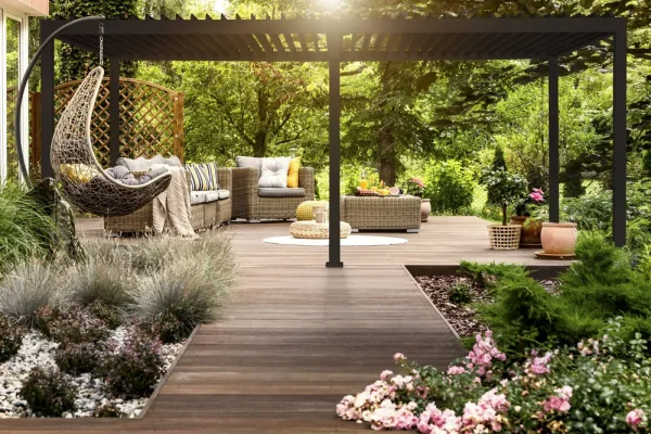 Mirador Pergola 10�G20 Charcoal ÿ Black
