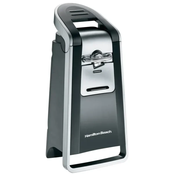 Hamilton Beach Smooth Touch Can Opener, Black/Chrome