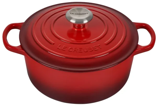 Le Creuset 5.5 Qt. Signature Round Dutch Oven - Cerise