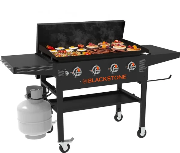 Blackstone 2149 36" Griddle with Hard Cover & High Shelves