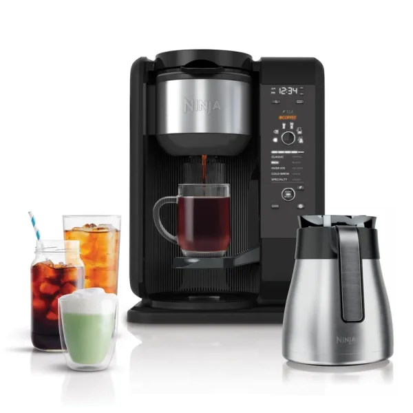 Ninja CP307 Hot and Cold Brewed System, Tea & Coffee Maker, with Auto-iQ