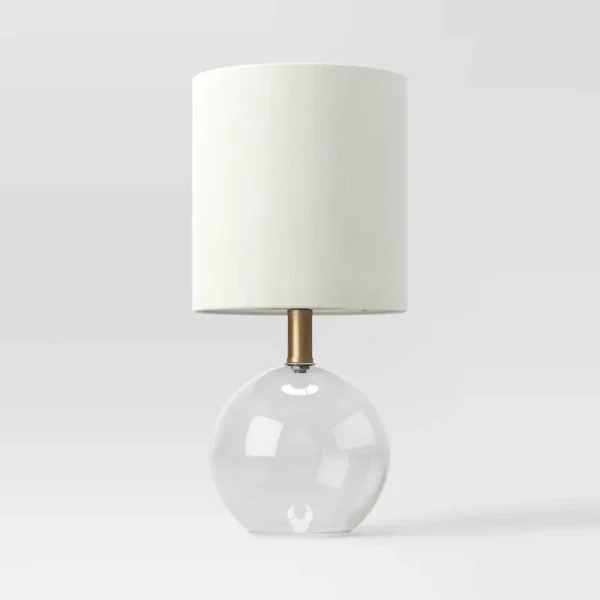 Glass Sphere Mini Table Lamp Clear - Threshold