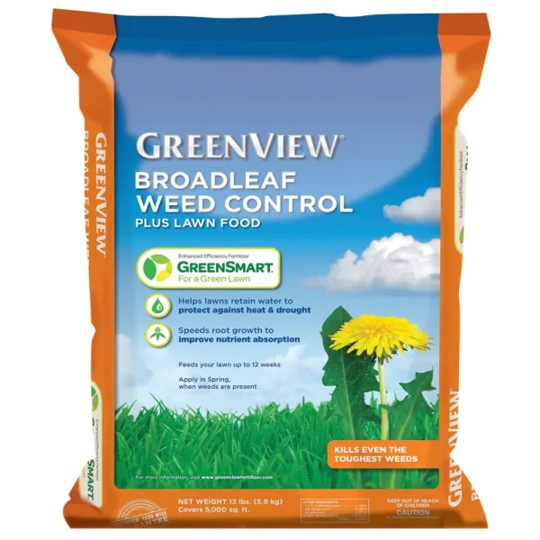 Greenview-Broadleaf Weed Control Plus Lawn Food 39 lb