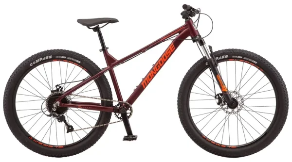 Mongoose 27.5" Ardor Mountain Bike, 7 Speeds, Maroon