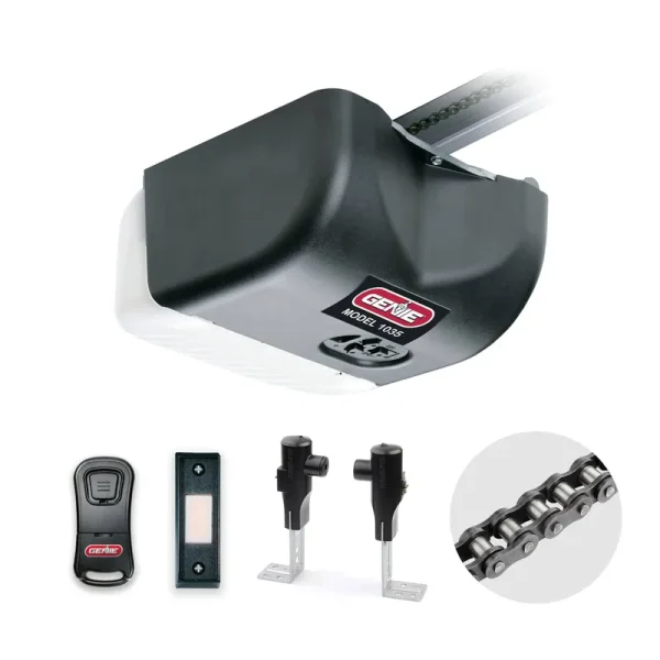 Genie 1035-V 1/2 HP DC Motor Chain-Drive Garage Door Opener