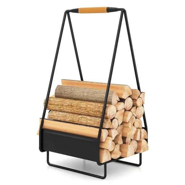 Tangkula Indoor & Outdoor Fireplace Decoration Organizer for Pit
