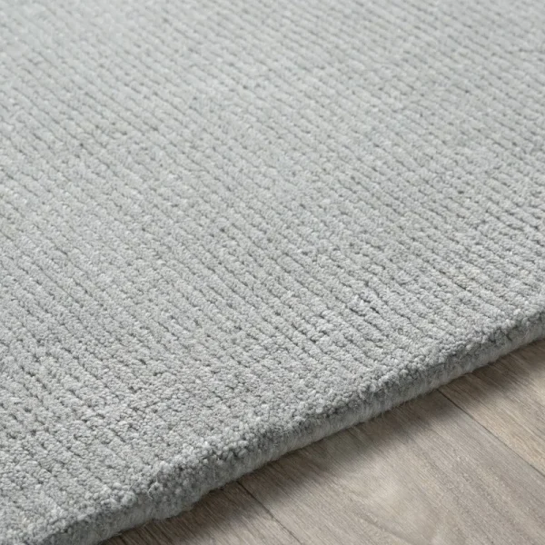 Crowe Hand Loomed Wool Gray Area Rug AllModern Rug Size: Rectangle 3'3" x 5'3"