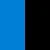 Blue with Black