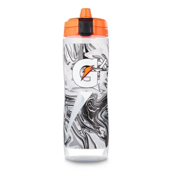 Gatorade GX Marble Black Water Bottle - 30 oz