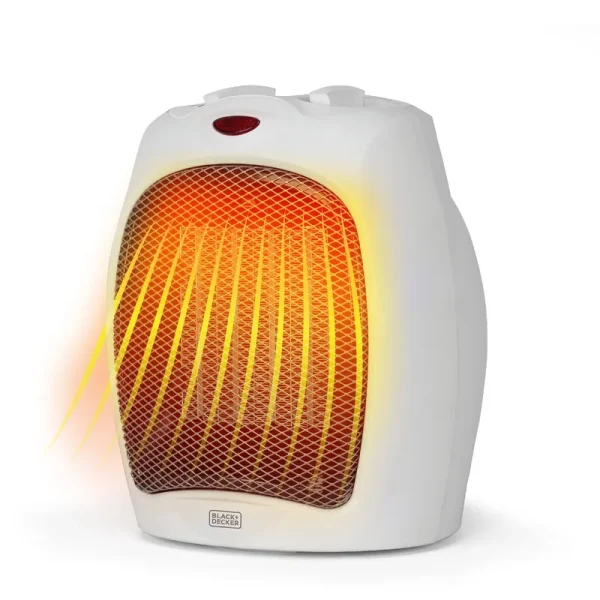 Black+decker Ceramic Heater White