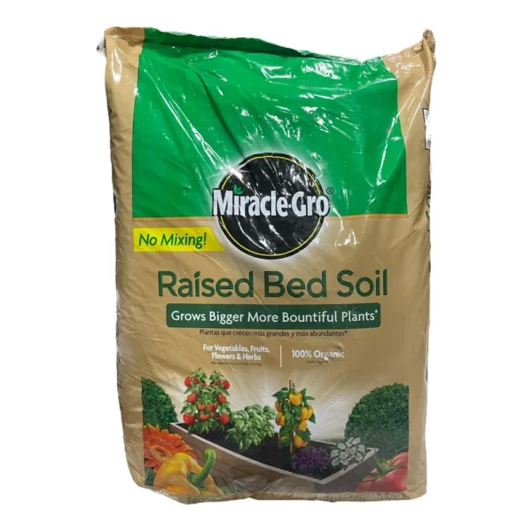 Miracle Gro Raised Bed Soil - 40 Quart