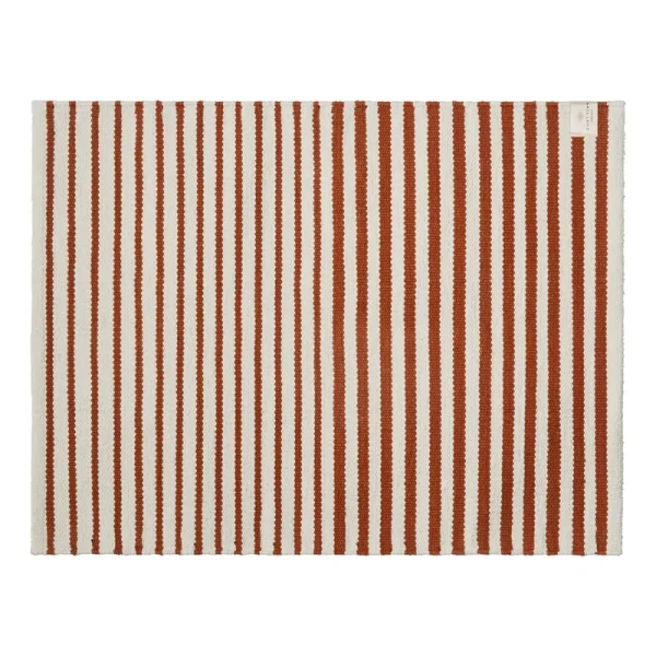 Ojai Clay | Orange Cotton Bath Rug | Quiet Town 24" x 31"