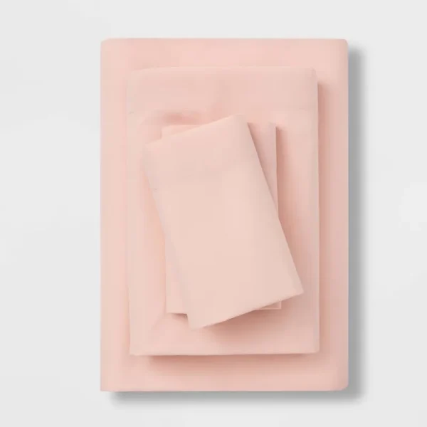 Room Essentials Microfiber Solid Sheet Set - Twin/XL Twin