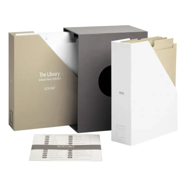 Savor Deluxe School Years Edition Keepsake Box, Slate