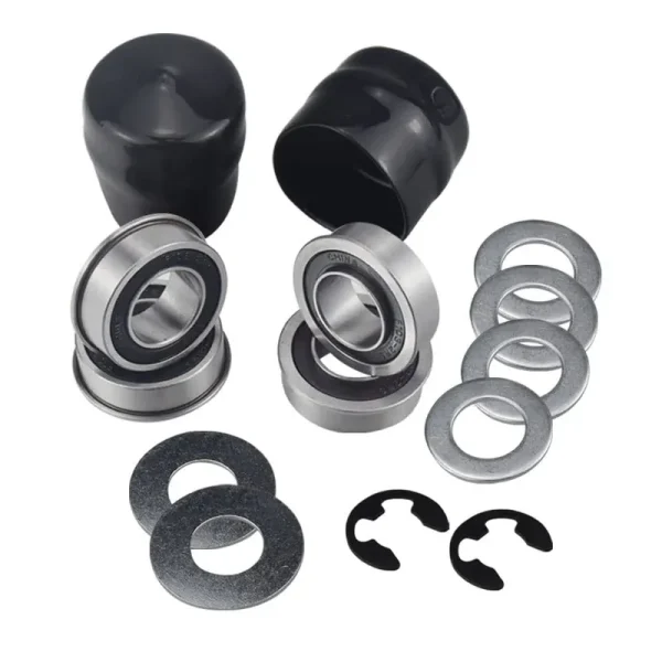 KINTLE 9040H Front Wheel Bushing to Bearing Conversion Kit Compatible with Craftsman, Poulan, Husqvarna, Jonsered, Murray Lawn Mower Fits 532009040,